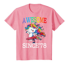 Load image into Gallery viewer, Unicorn 42nd Birthday Gift Rainbow 1978 42 Years Old T-Shirt