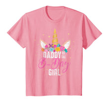 Load image into Gallery viewer, Daddy Of The B Day Girl Father Gifts Unicorn Birthday T-Shirt