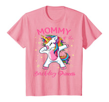 Load image into Gallery viewer, Mommy of the Birthday Princess Unicorn Outfit T-Shirt
