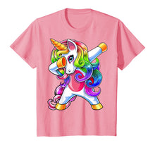Load image into Gallery viewer, Dabbing Unicorn Birthday Shirt Girls Cute Unicorn Gift Girls