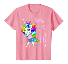 Load image into Gallery viewer, 10th Birthday Unicorn For Girls Children Unicorn Ten Years T-Shirt