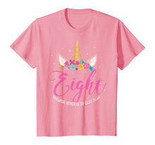 Load image into Gallery viewer, 8 Years Old Birthday Girl Gifts Unicorn 8th Birthday T-Shirt