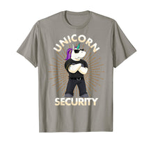 Load image into Gallery viewer, Unicorn Security Birthday Mens Boys Dad Gift T-Shirt