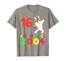 Load image into Gallery viewer, 16th Birthday Gifts 16 Yrs Old Unicorn Dabbing Tee Kid Party T-Shirt