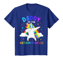 Load image into Gallery viewer, Unicorn Daddy, Cute Fantasy Tee for Family Birthday Party T-Shirt