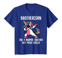 Load image into Gallery viewer, Unicorn Brother Girl Birthday Party Apparel BrotherCorn Cute T-Shirt