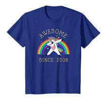 Load image into Gallery viewer, Dabbing Unicorn Birthday Girl Gifts 11 Years Old Since 2008 T-Shirt