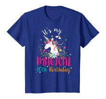 Load image into Gallery viewer, Its my 10th Birthday Unicorn Gift 10 Years Old Birthday Girl T-Shirt