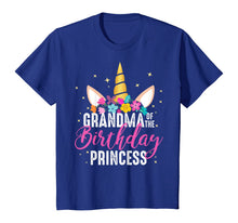 Load image into Gallery viewer, Grandma Of The Birthday Princess Gifts Unicorn Birthday T-Shirt