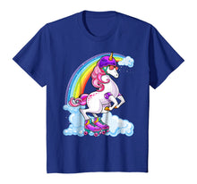 Load image into Gallery viewer, Unicorn Roller Skate Roller Derby Birthday Shirt Girls Gift
