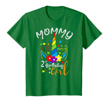 Load image into Gallery viewer, Unicorn Mommy of the 2nd Birthday Girl Matching Family T-Shirt