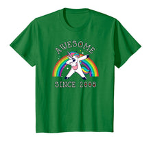 Load image into Gallery viewer, Dabbing Unicorn Birthday Girl Gifts 11 Years Old Since 2008 T-Shirt