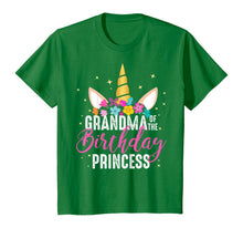 Load image into Gallery viewer, Grandma Of The Birthday Princess Gifts Unicorn Birthday T-Shirt
