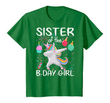 Load image into Gallery viewer, Matching Unicorn Sister Shirt , Sister of the Birthday Girl