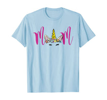 Load image into Gallery viewer, Mom Unicorn Floral Birthday Party Shirt