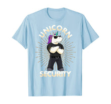 Load image into Gallery viewer, Unicorn Security Birthday Mens Boys Dad Gift T-Shirt