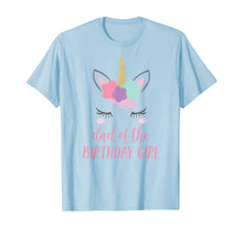 Load image into Gallery viewer, Mens Dad of the Birthday Girl Shirt, Unicorn Dad T-Shirt Gift