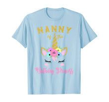Load image into Gallery viewer, Nanny Of The Unicorn Birthday Princess Girl Matching Shirt
