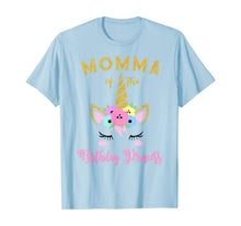 Load image into Gallery viewer, Momma Of The Unicorn Birthday Princess Girl Matching Shirt