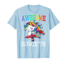 Load image into Gallery viewer, Unicorn 42nd Birthday Gift Rainbow 1978 42 Years Old T-Shirt