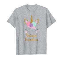 Load image into Gallery viewer, Unicorn Grandma Shirt, Grandma of the Birthday Girl Gift