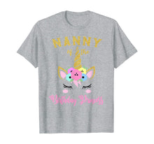 Load image into Gallery viewer, Nanny Of The Unicorn Birthday Princess Girl Matching Shirt