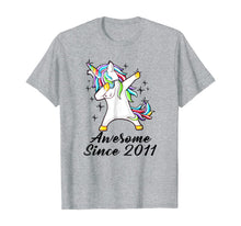 Load image into Gallery viewer, Unicorn Dabbing Awesome Since 2011 8th yrs Birthday Gifts