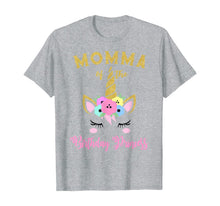 Load image into Gallery viewer, Momma Of The Unicorn Birthday Princess Girl Matching Shirt