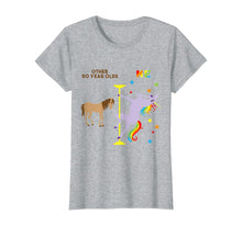 Load image into Gallery viewer, Funny 50th Birthday Gift Rainbow Unicorn 50 Years Old T-Shirt
