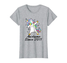 Load image into Gallery viewer, Unicorn Dabbing Awesome Since 2011 8th yrs Birthday Gifts
