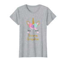 Load image into Gallery viewer, Unicorn Grandma Shirt, Grandma of the Birthday Girl Gift